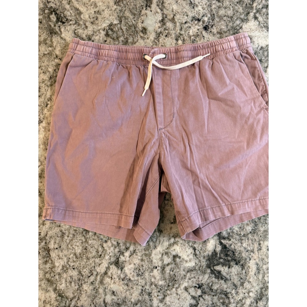 PacSun Volley Shorts Mens Medium Dusty Rose Mauve Elastic Drawstring Casual